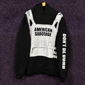 ASAP Rocky x AWGE American Sabotage Dont Be Dumb Hoodie 2XL